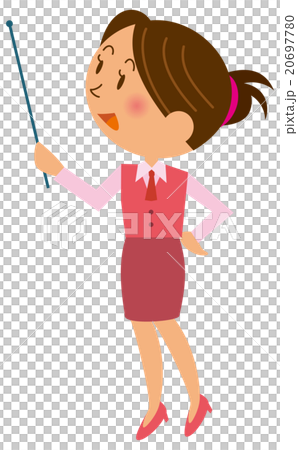 OL whole body illustration "pointer" OL whole body illustration "pointer" 20697780