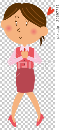 OL whole body illustration "Love" OL whole body illustration "Love" 20697781