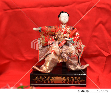 雛人形　雛祭　雛祭り　五人雅楽　五人囃子　古式 20697829