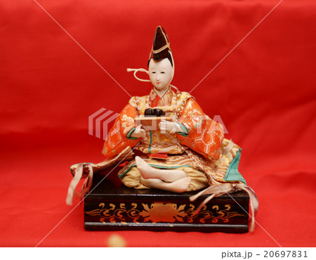 雛人形　雛祭　雛祭り　沓台　古式 20697831