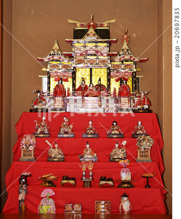 雛人形　雛祭　雛祭り　お内裏様　古式 20697835