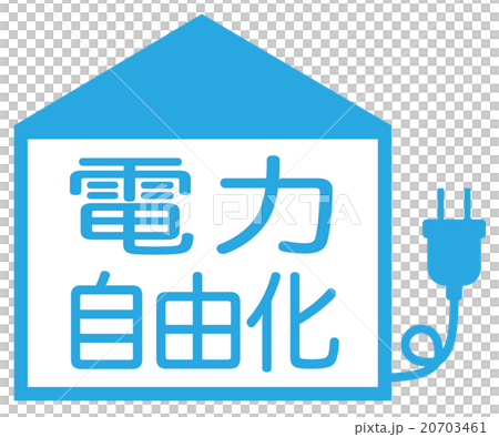 電力自由化　アイコン 20703461