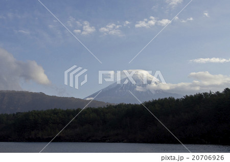 西湖からのぞむ富士山 20706926
