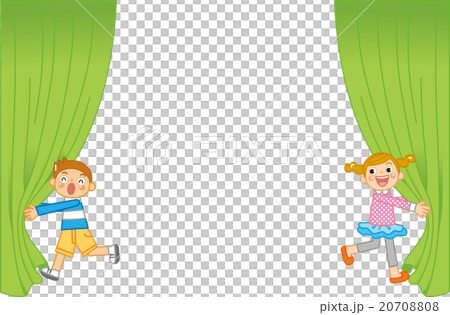 舞台幕　子供 20708808