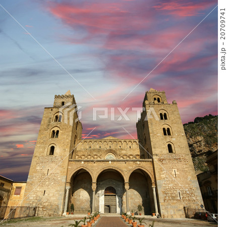 The Cathedral-Basilica of Cefalu, Sicily, Italy The Cathedral-Basilica of Cefalu, Sicily, Italy 20709741
