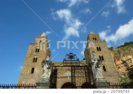 The Cathedral-Basilica of Cefalu, Sicily, Italy The Cathedral-Basilica of Cefalu, Sicily, Italy 20709745