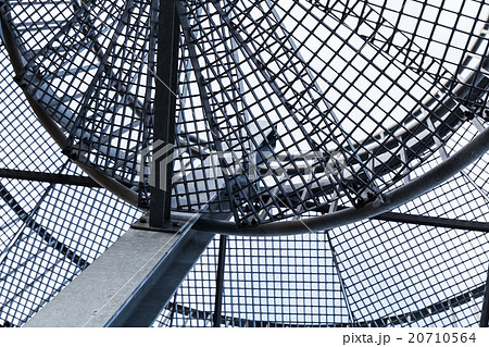 Abstract industrial background, spiral ladder 20710564