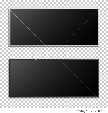 blank of led cinema display isolated 20710788