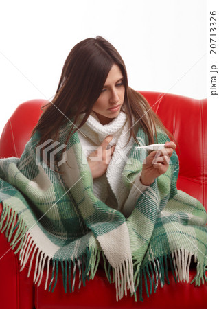 Young sick woman Young sick woman 20713326