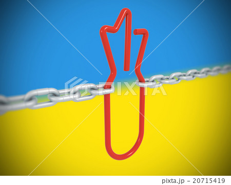 Red link bomb symbol locked Red link bomb symbol locked 20715419