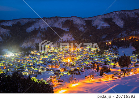 冬の野沢温泉 20716592