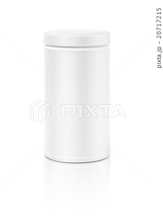 blank packaging tube shape isolated on white blank packaging tube shape isolated on white 20717215