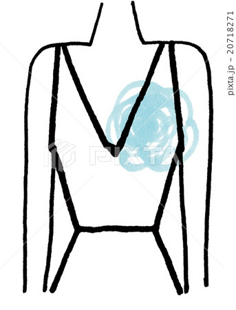 ウェディングドレスの袖の種類のイラスト素材 7171