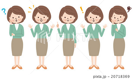 ミドル女性 ミドル女性 20718369