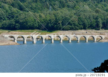 タウシュベツ川橋梁 タウシュベツ川橋梁 20719291