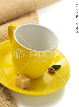 empty cup of coffee on white empty cup of coffee on white 20720341