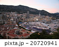 モナコ　モンテカルロの夕景 20720941
