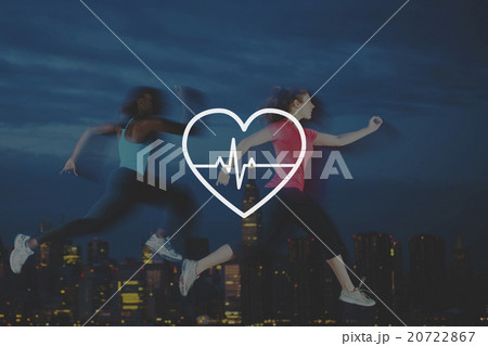 Heartbeat Healthcare Life Health Cardiogram Concept Heartbeat Healthcare Life Health Cardiogram Concept 20722867