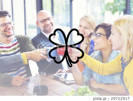 Green Clover Leaf Environmental Inspiration Concept 20722917