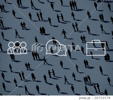 Corporate Business Teamwork Communication Collaboration Concept 20723579