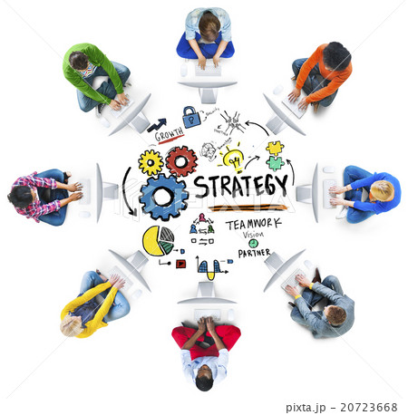 Strategy Solution Tactics Teamwork Growth Vision Concept Strategy Solution Tactics Teamwork Growth Vision Concept 20723668