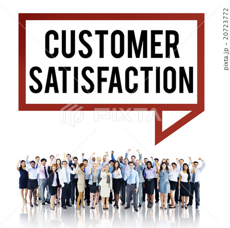 Customer Satisfaction Service Support Assistance Concept 20723772