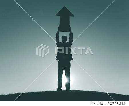 Businessman Growth Success Development Improvement Concept 20723811