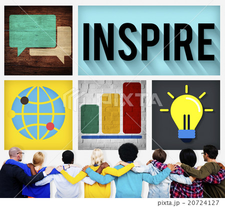 Inspire Inspiration Creative Vision Hopeful Concept Inspire Inspiration Creative Vision Hopeful Concept 20724127