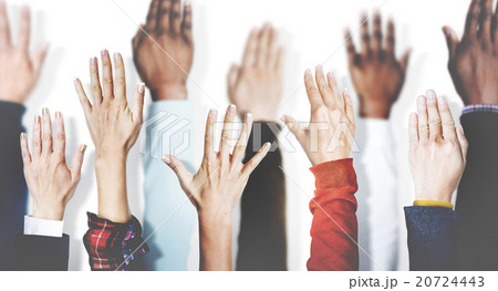 Hands Together Join Partnership Unity Variation Team Concept 20724443