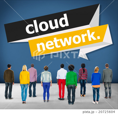 Cloud Network Computing Storage Online Concept 20725604