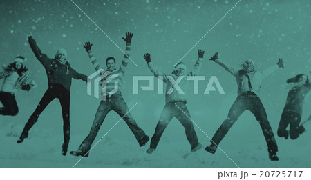 Friendship Winter Happiness Togetherness Concepts 20725717
