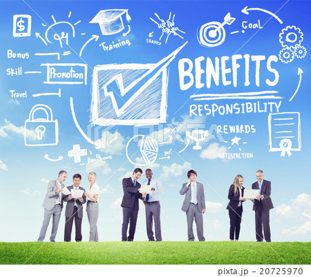 Benefits Gain Profit Earning Income Business Communication Conce 20725970