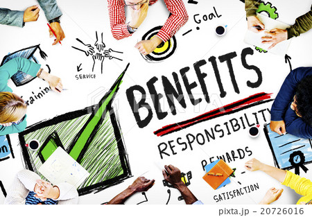 Benefits Responsibility Rewards Goal Skill Satisfaction Concept 20726016