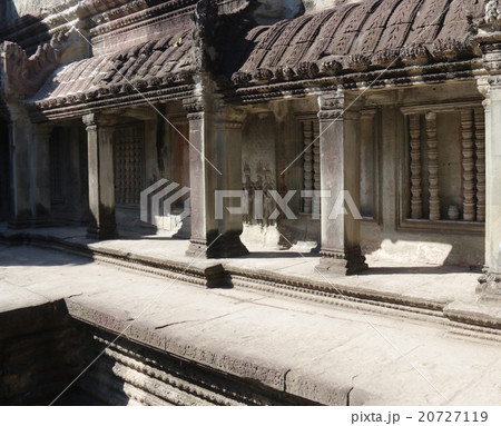 View of the Angkor Temple Cambodia, inside view View of the Angkor Temple Cambodia, inside view 20727119