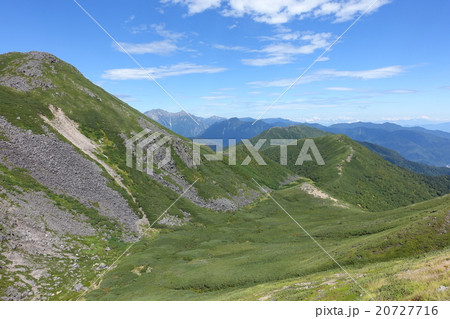 乗鞍スカイラインからの四ツ岳・硫黄岳 20727716