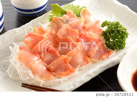 赤貝の刺身 赤貝の刺身 20728511