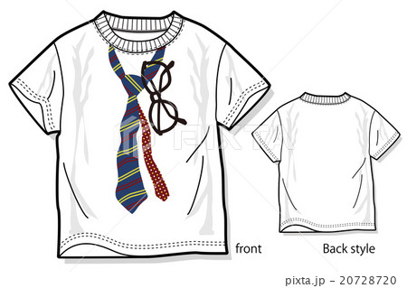 男児tシャツデザイン画のイラスト素材 7287