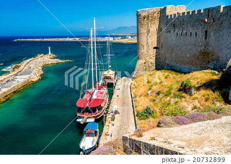 Harbor view from Kyrenia castle walls. Cyprus Harbor view from Kyrenia castle walls. Cyprus 20732899