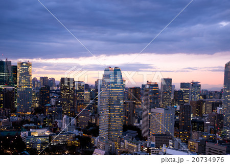 東京都心の夕景・夜景 東京都心の夕景・夜景 20734976