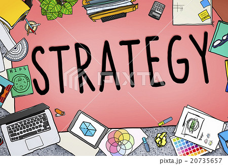 Strategy Planning Solution Vision Tactics Concept 20735657