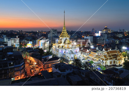 Wat Trimit in downtown of Bangkok 20736819