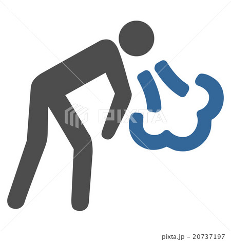 Cough Flat Icon 20737197
