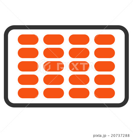 Blister Flat Icon 20737288