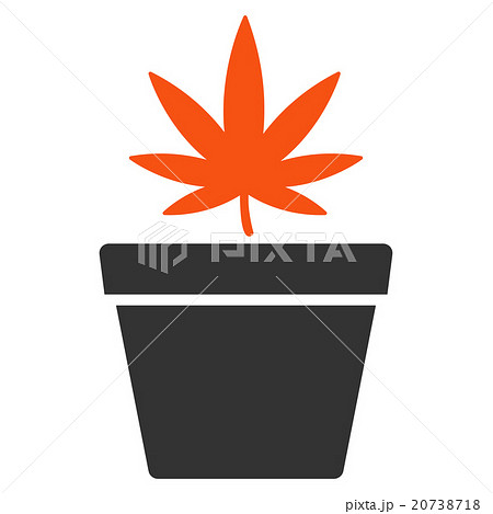Cannabis Pot Icon Cannabis Pot Icon 20738718