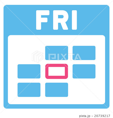 Friday Flat Icon 20739217