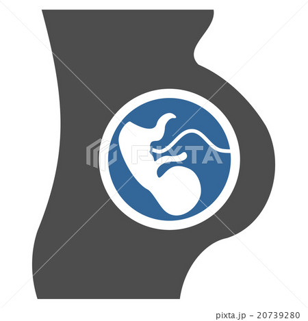 Pregnancy Flat Icon 20739280