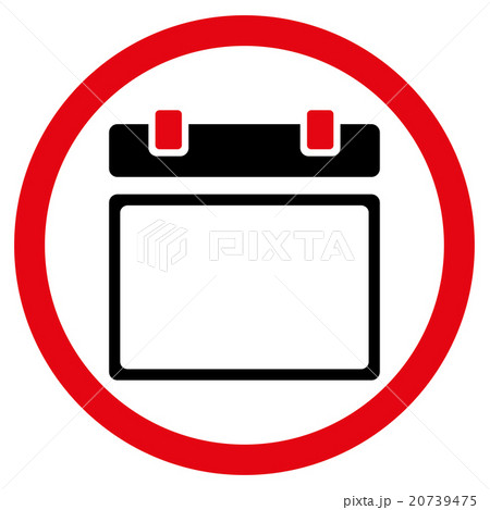 Empty Appointment Day Icon Empty Appointment Day Icon 20739475