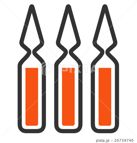 Ampoules Flat Icon 20739740