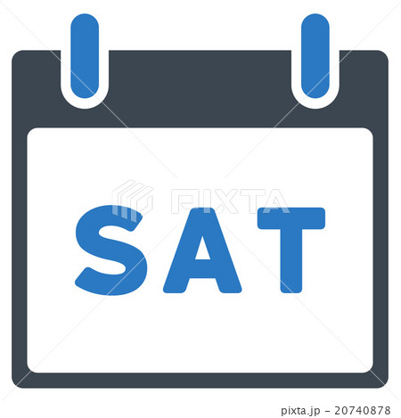 Saturday Flat Icon 20740878