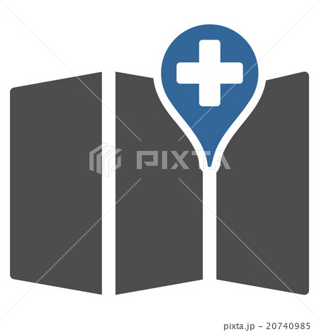 Medical Map Icon 20740985